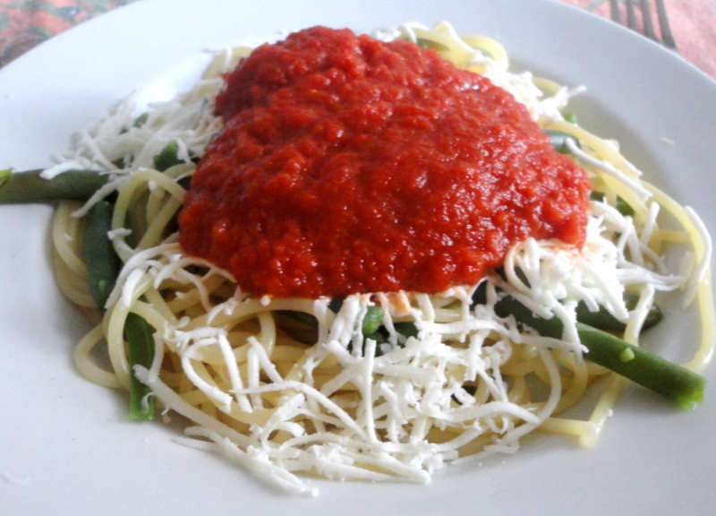 cacioricotta fagiolini